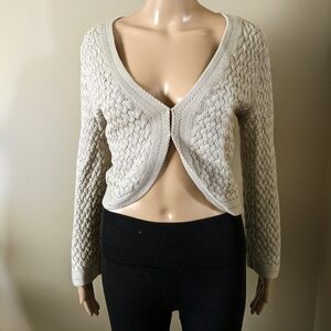 Women's Cream Knit Sweater